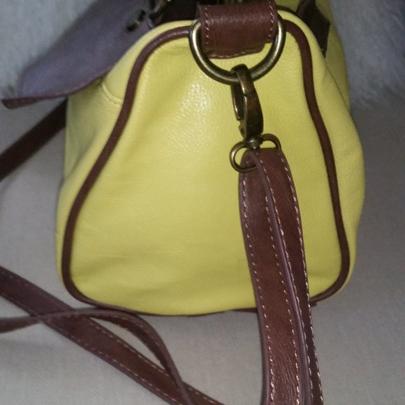 Steve Madden 2 tone satchel crossbody bag NWOT - Picture 6 of 6